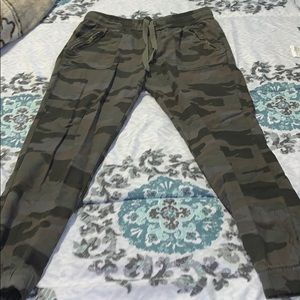 Camo joggers